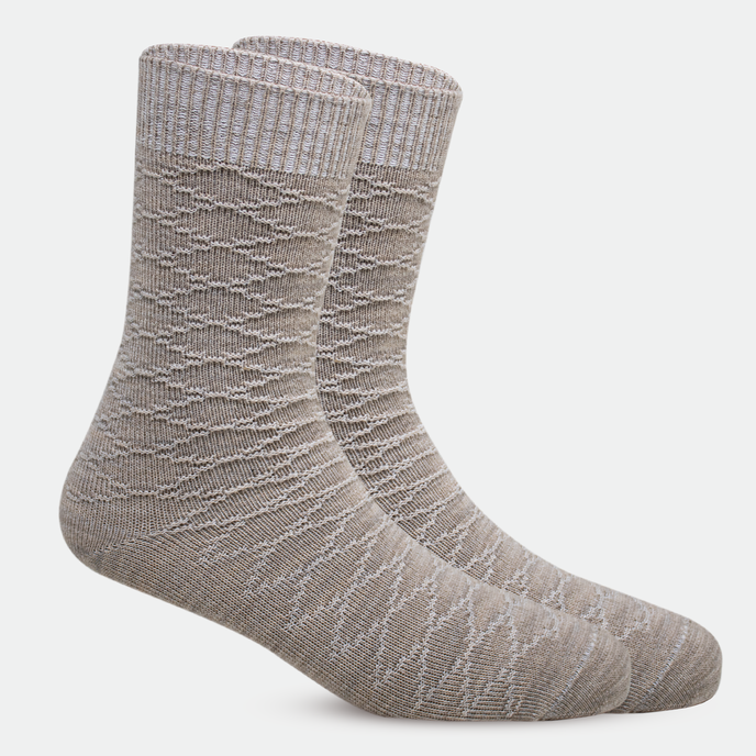 Men's Crew Length Wool Socks