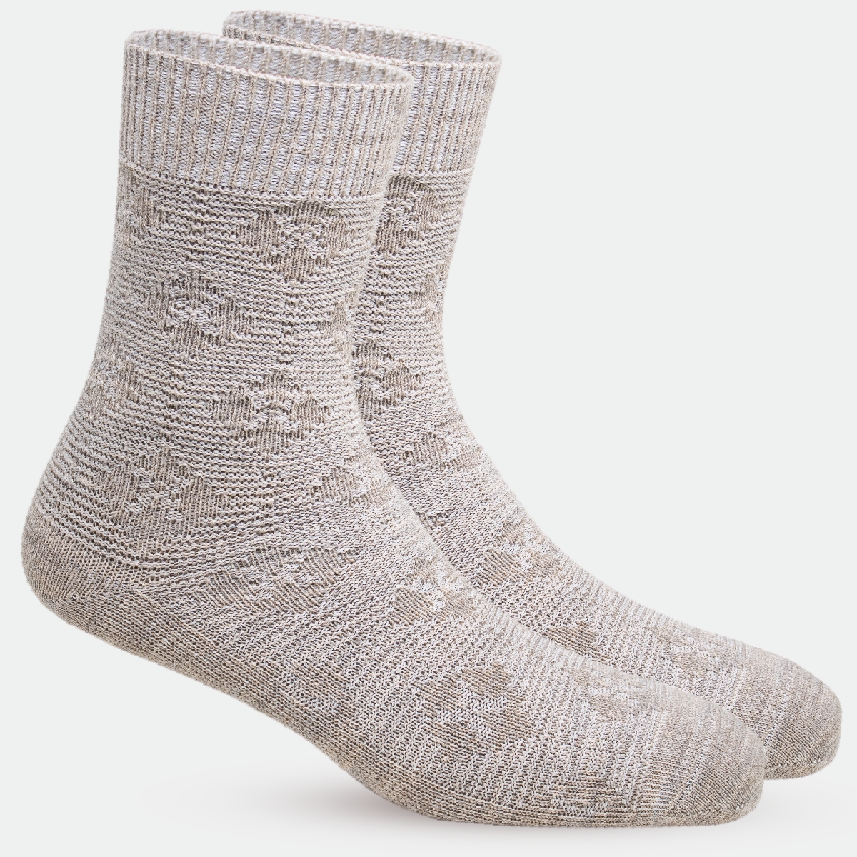 Men's Crew Length Wool Socks