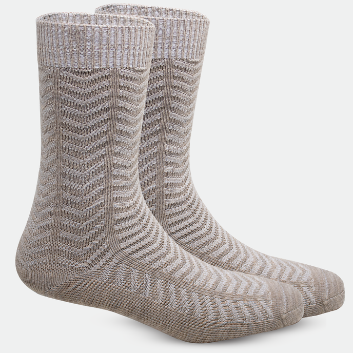 Men's Crew Length Wool Socks
