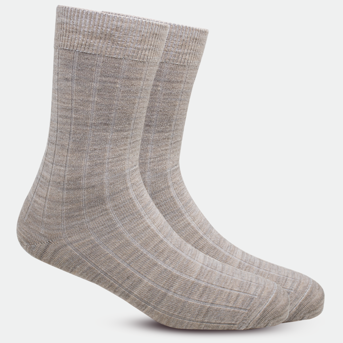 Men's Crew Length Wool Socks